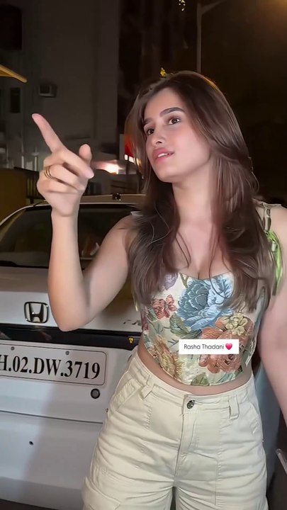 Rasha Thadani very hot look