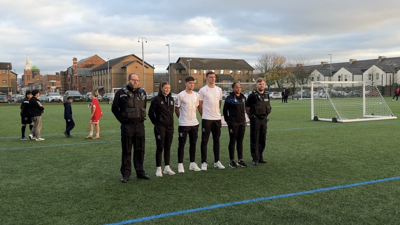 Middlesbrough’s ‘No More Red ‘ campaign “a dream come true” for local knife crime charity