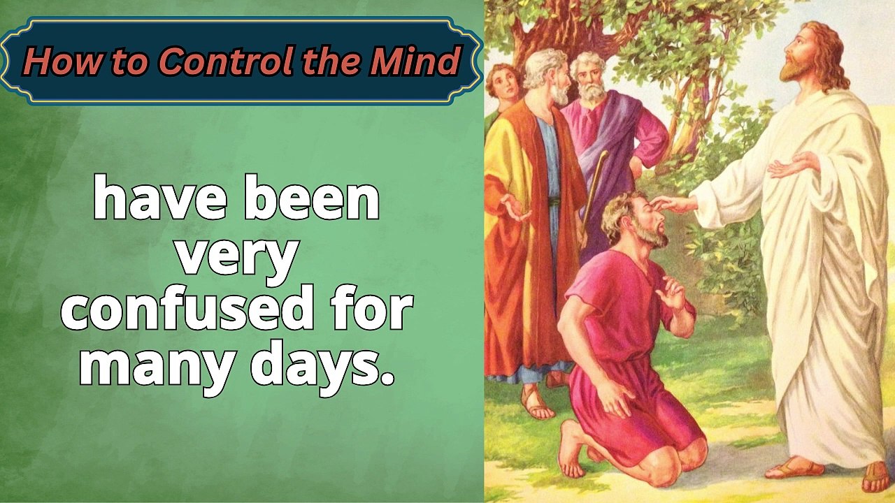Control Your Mind, Control Your Life : Jesus | How to control your mind | Jesus Speaks
