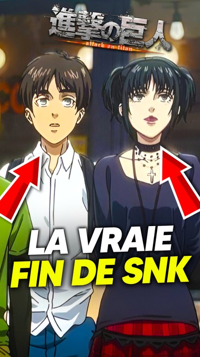 La VRAIE FIN de l'anime l’Attaque des Titans !