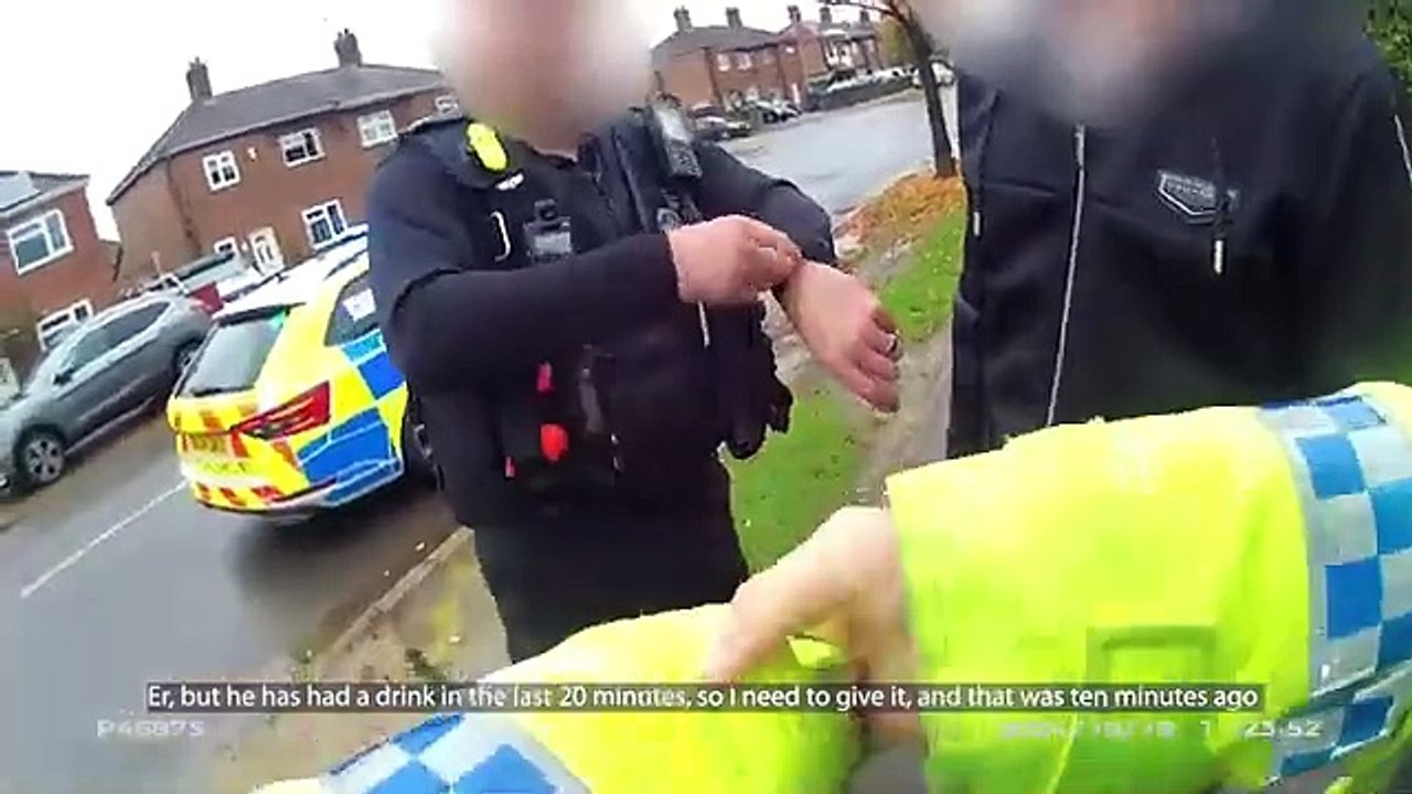 Drunk driver arrested by police