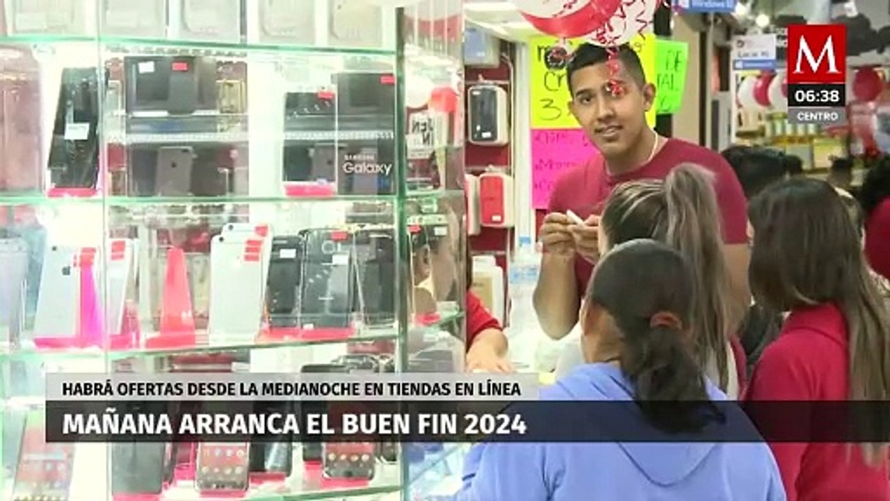 ¡El Buen Fin 2024 inicia mañana con ofertas exclusivas en línea 🛍️