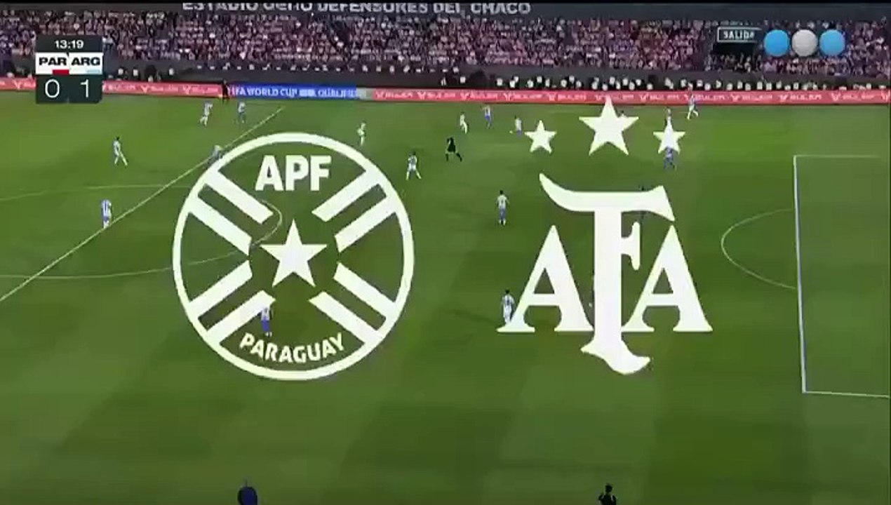 Con este gol de Lautaro Martínez, Argentina comenzó ganando en Paraguay