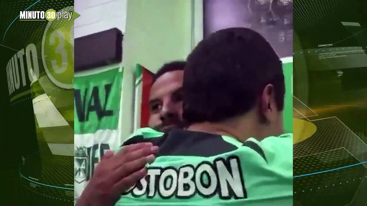 Navidad sin los rojos, que feliz navidad  Así fue la celebración de Atlético Nacional tras su paso a la final de la Copa