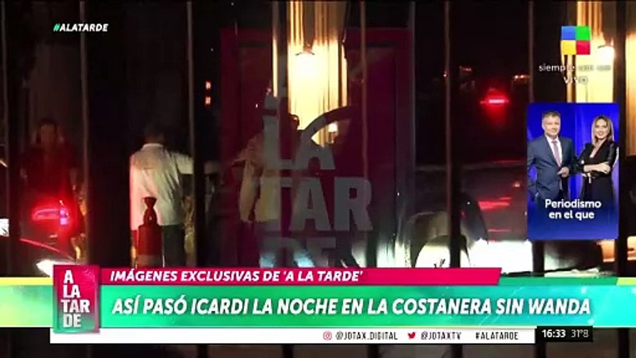 La noche de Mauri Cardi en la costanera