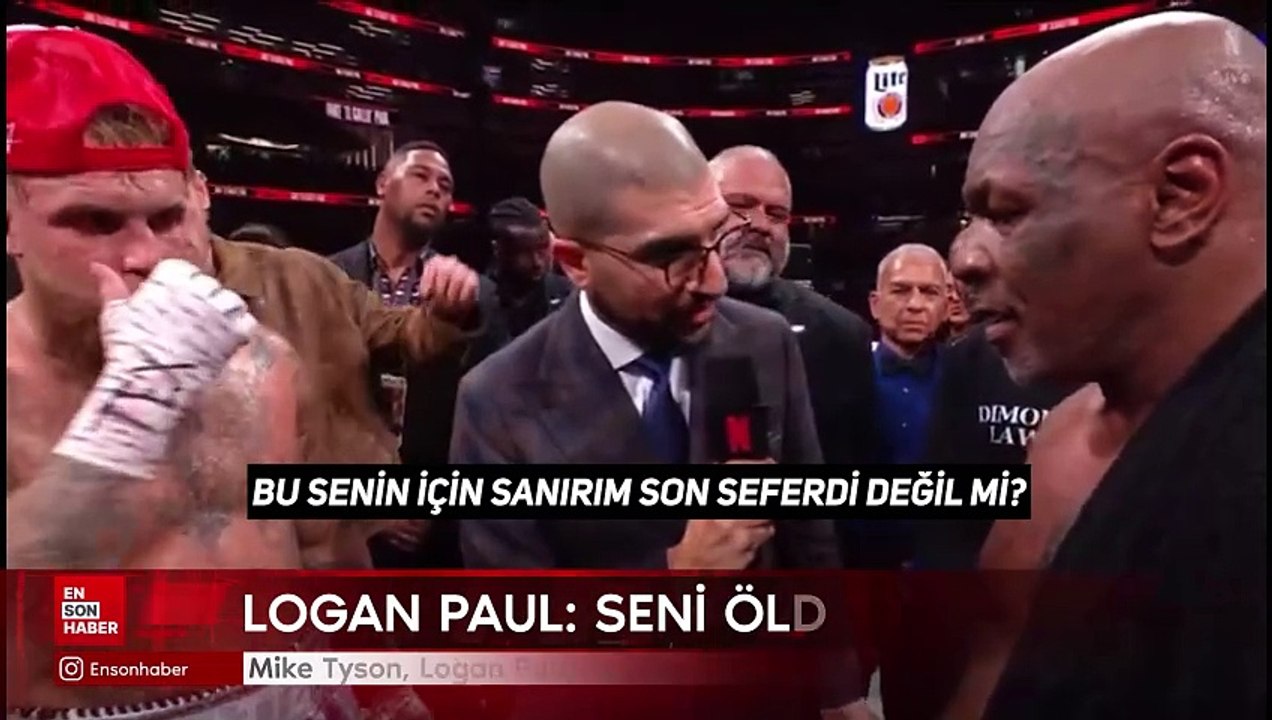 Logan Paul, Mike Tyson'a cevap verdi : Seni öldürürüm Mike