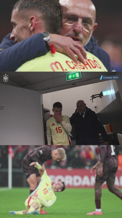 Marc Casadó rememora su debut con la Selección Absoluta