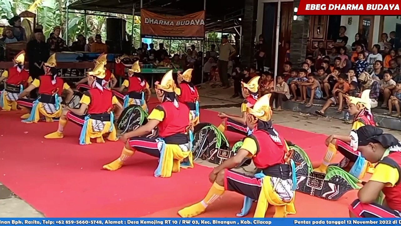 EBEG DHARMA BUDAYA KEMOJING Live AYAMALAS || TARI PRAJURITAN EBEG KLASIK CILACAP BALAD I