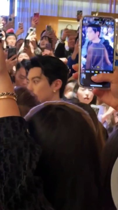 241115 dylan wang hedi brand event in shanghai fancams compilation