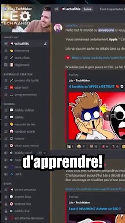 3 Secrets sur Discord ! #tiktokacademie #discord #secretdiscord
