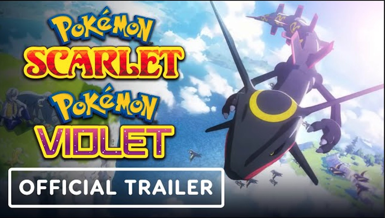 Pokemon Scarlet and Pokemon Violet | Shiny Rayquaza Trailer