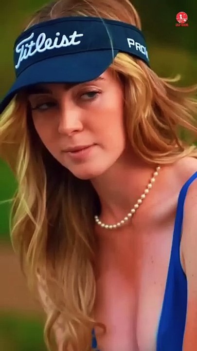 Your favorite golf girl grace charis slow motion