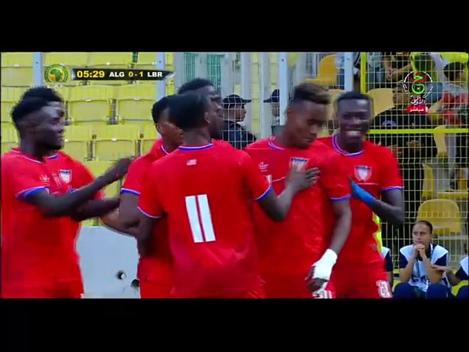 Algérie - Libéria, 1MT, Qualifs CAN 2025