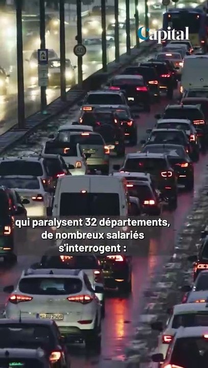 Neige et verglas : êtes-vous vraiment obligés d’aller au travail ?