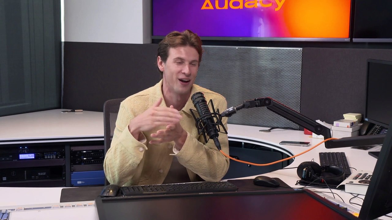 Addison Rae talks with Bru