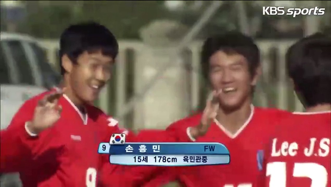 Son Heungmin marca gol contra o Figueirense em 2007