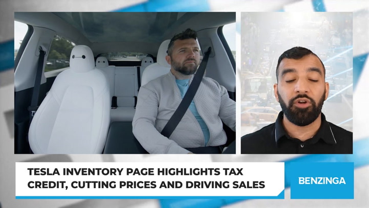 Tesla Inventory Page Highlights Tax Credit, Cutting Prices And Driving Sales