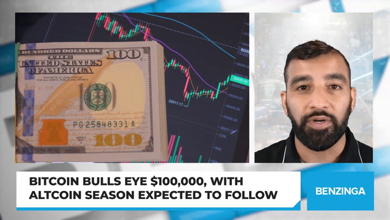 Bitcoin Bulls Eye $100,000, With Altcoin Season Expected to Follow