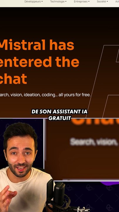MISTRAL Tacle ChatGPT en Beauté ! 😱 #mistral #lechat #chatgpt #tech  #ia #iagratuite