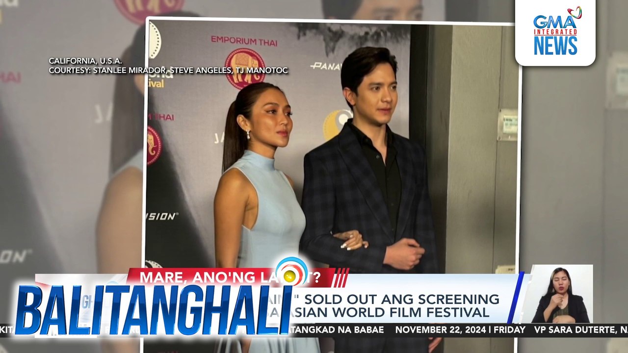 Balitanghali: (Part 5) November 22, 2024