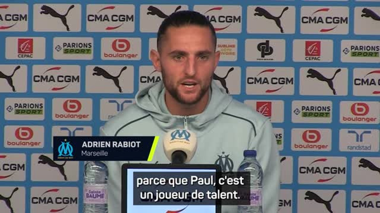 Marseille - Adrien Rabiot conseille à Paul Pogba de le rejoindre à l'OM !