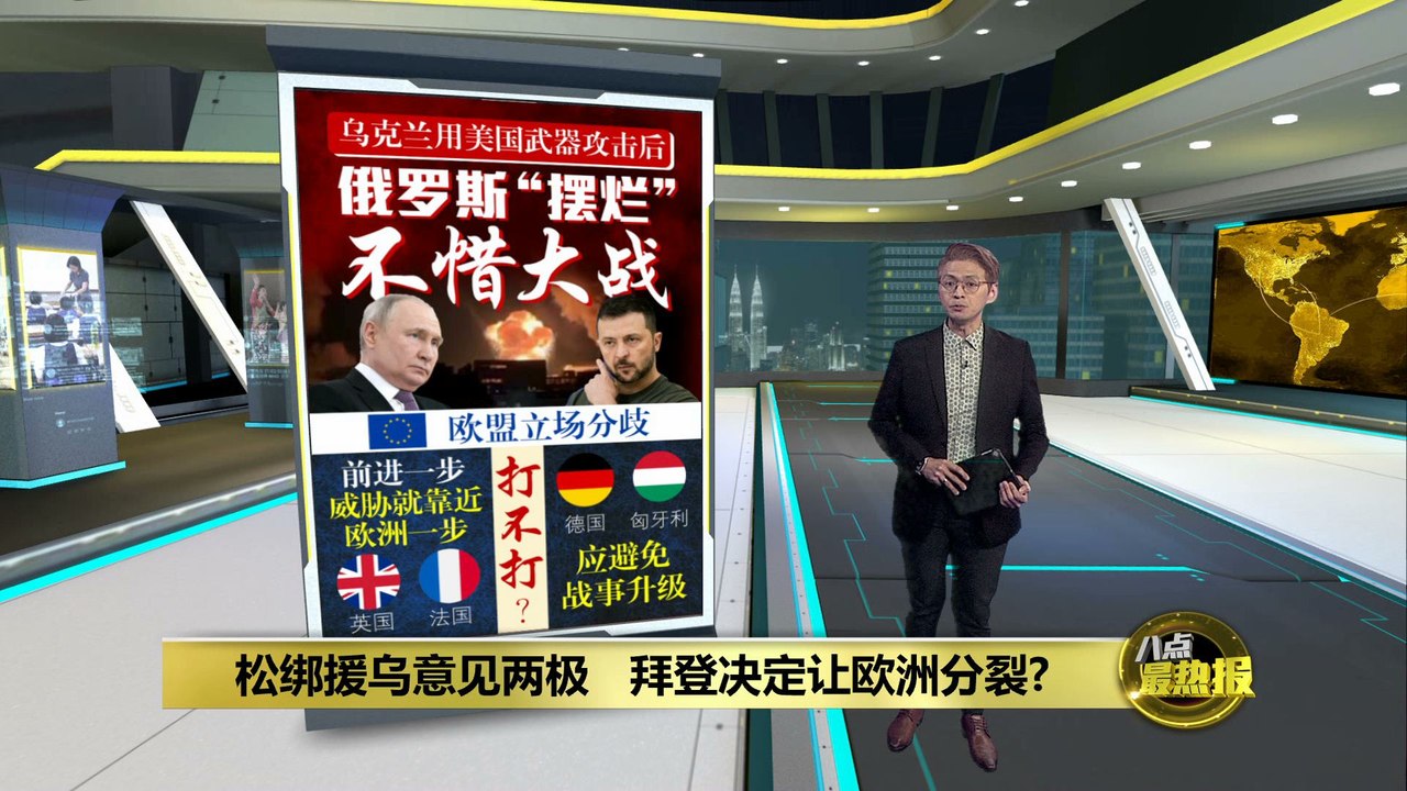 松绑援乌意见两极   拜登决定让欧洲分裂?