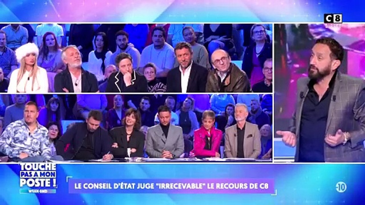 Après la "non-décision" du Conseil d Etat, hier, sur l'avenir de C8,  Cyril Hanouna prend la parole : "C’est quand même une énorme arnaque.... Il y a un vide juridique incroyable !"