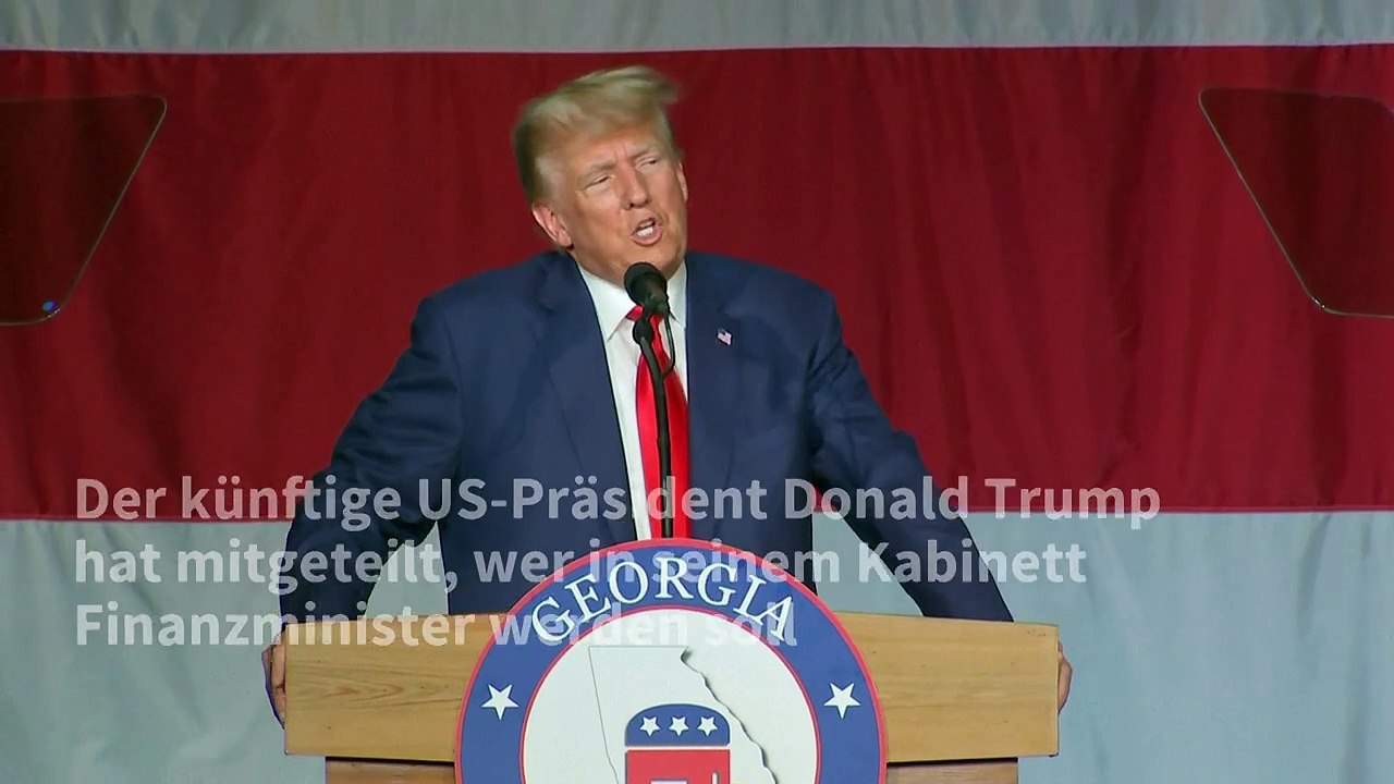 US-Investor Scott Bessent soll Trumps Finanzminister werden