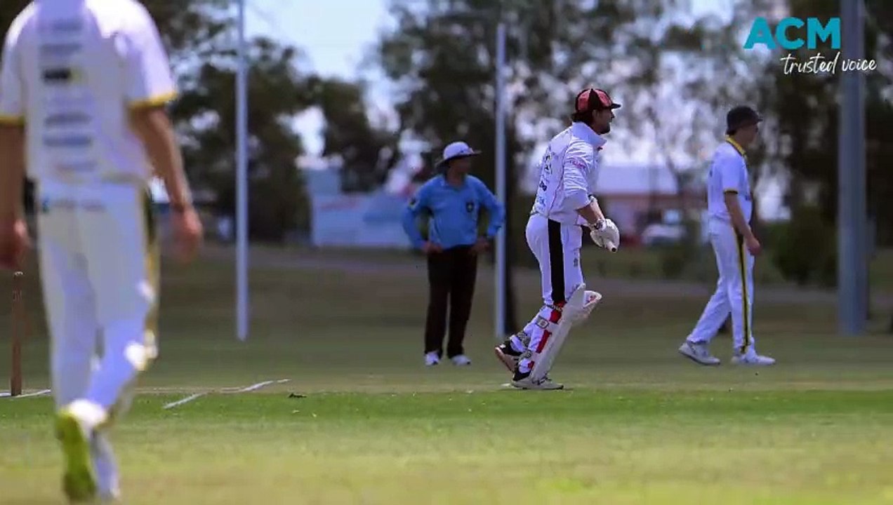 Tamworth first-grade cricket action