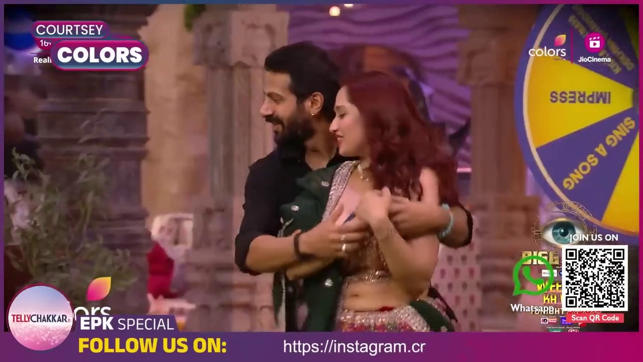 Bigg Boss 18 New Promo:Yamini को Avinash ने किया Kiss Eisha का बना मुंह, Karan-Aditi का Dance