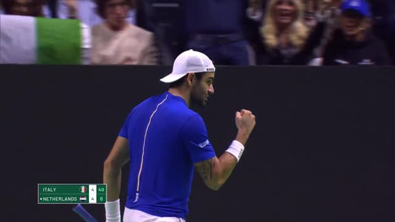 Finale - Berrettini lance l'Italie