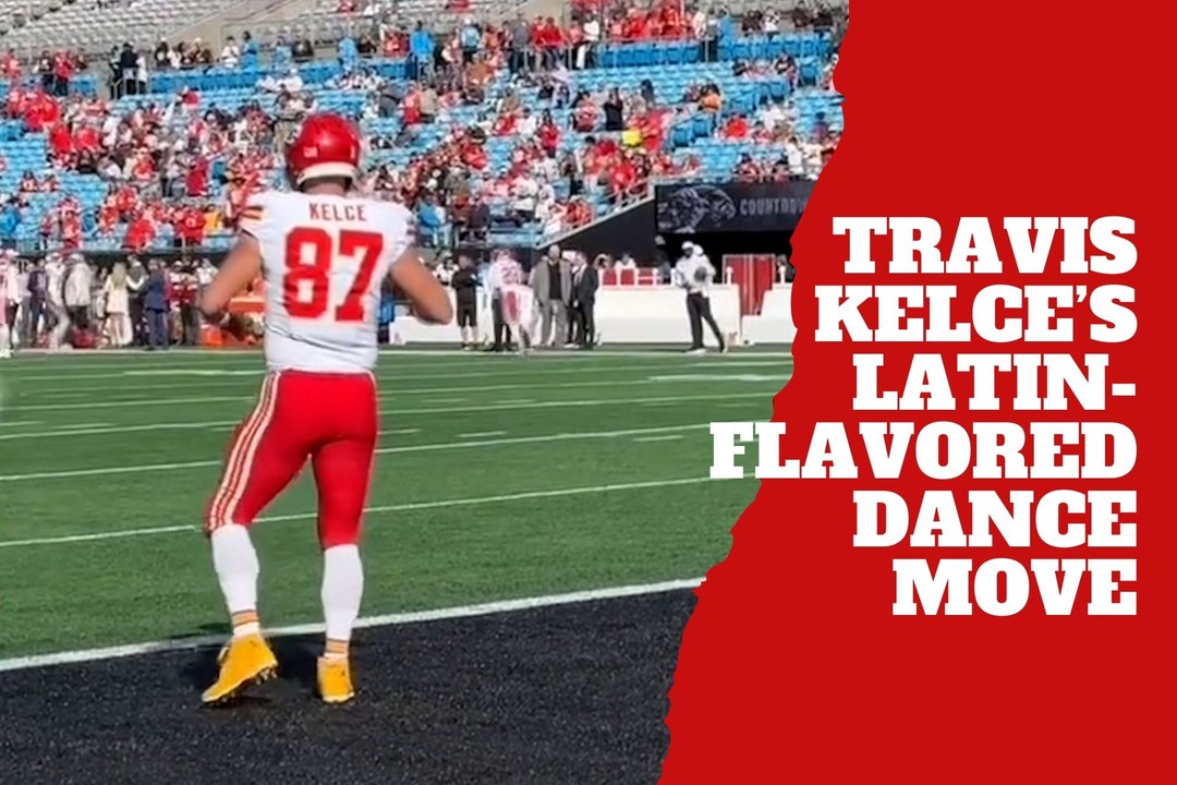 Travis Kelce’s Latin-flavored dance moves make Swifties swoon as he breaks NFL records