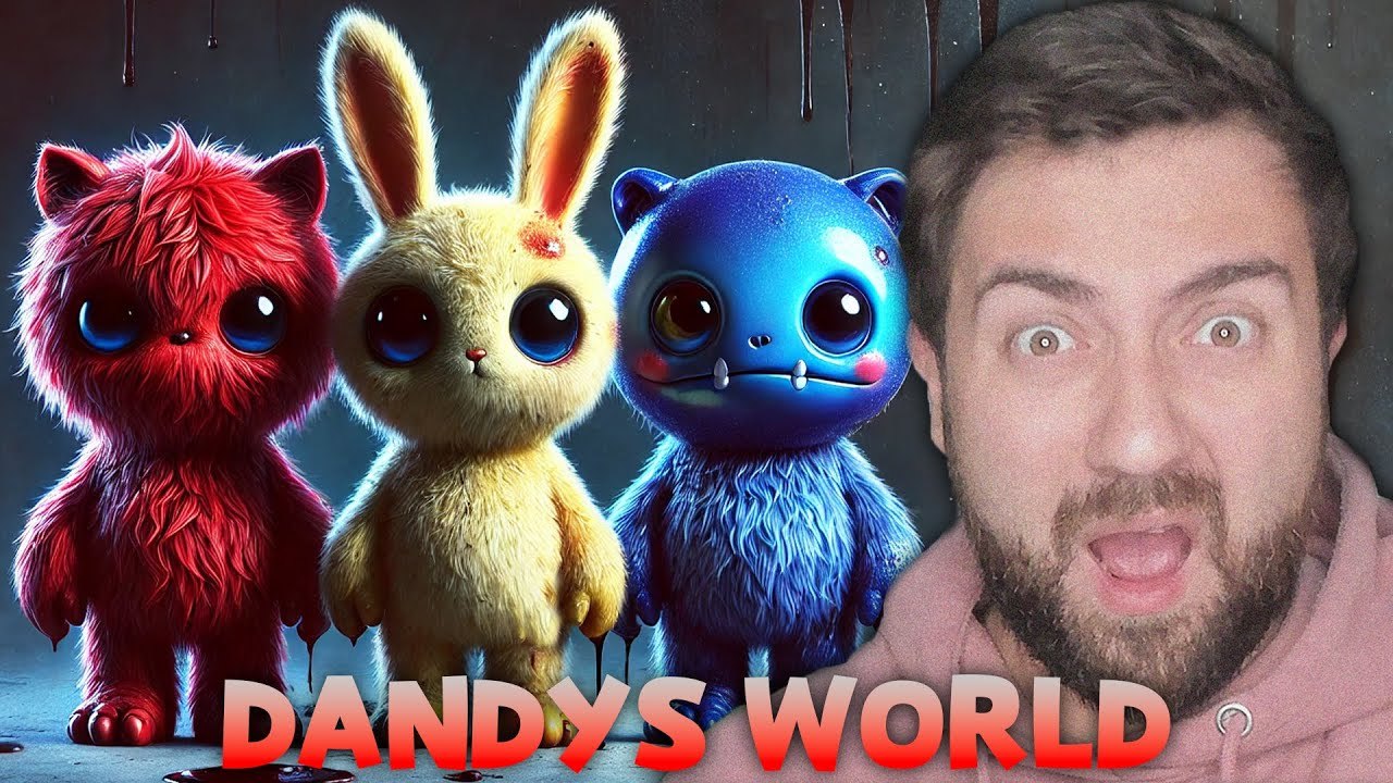 KATİL TATLI CANAVARLARIN DÜNYASINA GİTTİK | DANDY'S WORLD ROBLOX | HAN KANAL ROBLOX KRALI