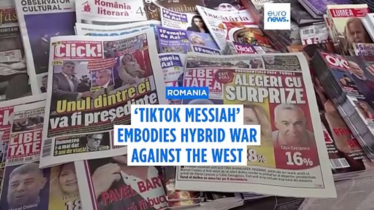 Romanian 'TikTok Messiah' presidential candidate embodies hybrid war with West, say experts
