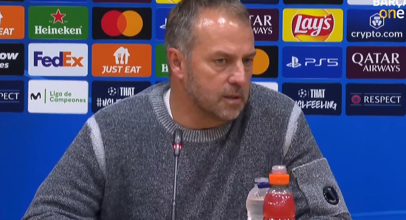Flick rueda de prensa FC Barcelona 3 - Brest 0