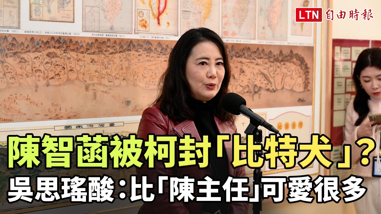 陳智菡被柯文哲封「比特犬」？吳思瑤酸：比「陳主任」可愛很多