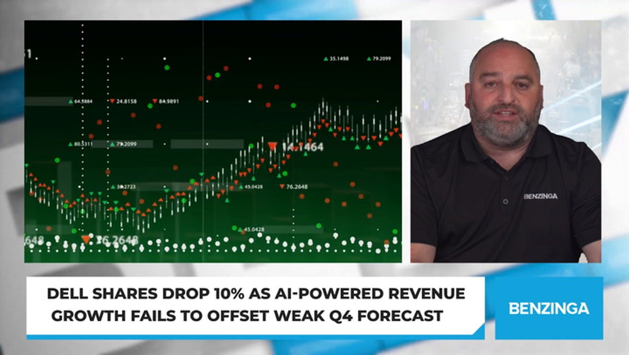 Dell Shares Drop 10% As AI-Powered Revenue Growth Fails To Offset Weak Q4 Forecast
