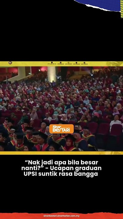 Ucapan graduan UPSI