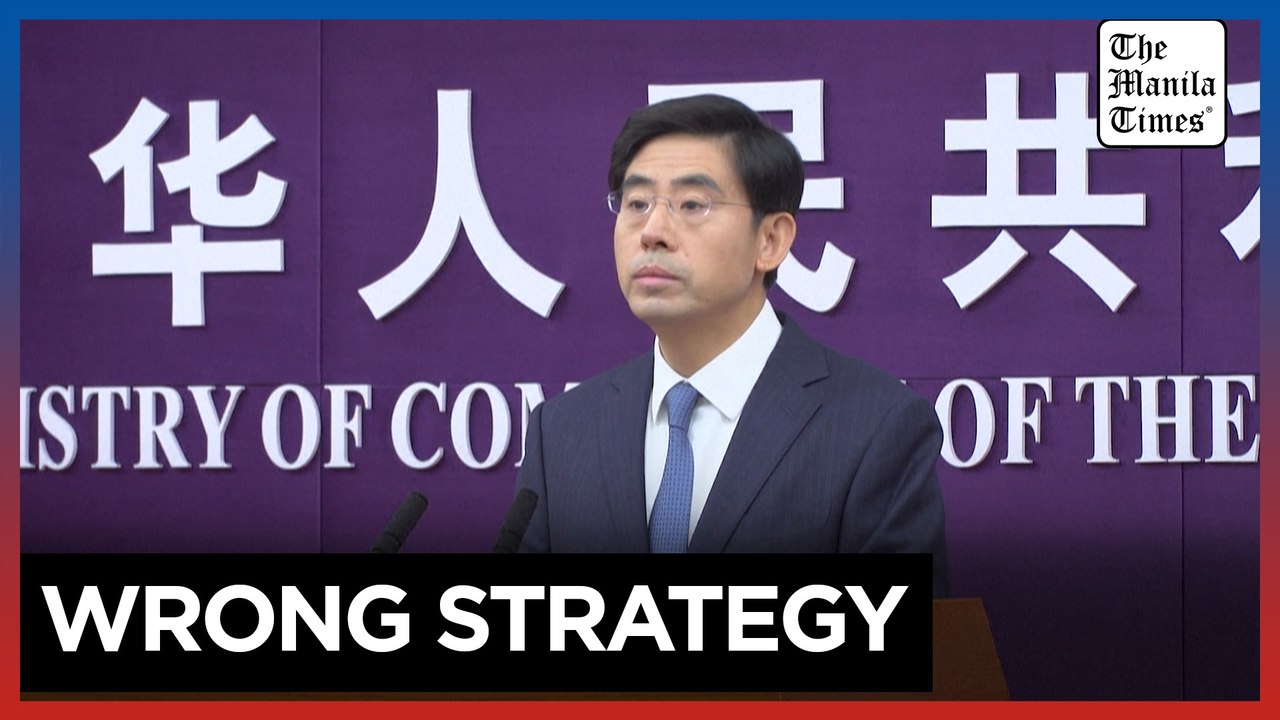 China: Trump's tariffs 'will not solve' US problems