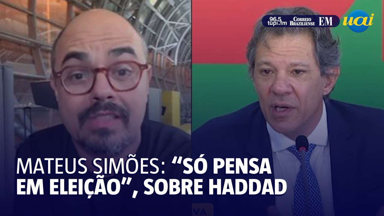 Simões critica proposta de Haddad: ‘Só pensa em eleição’