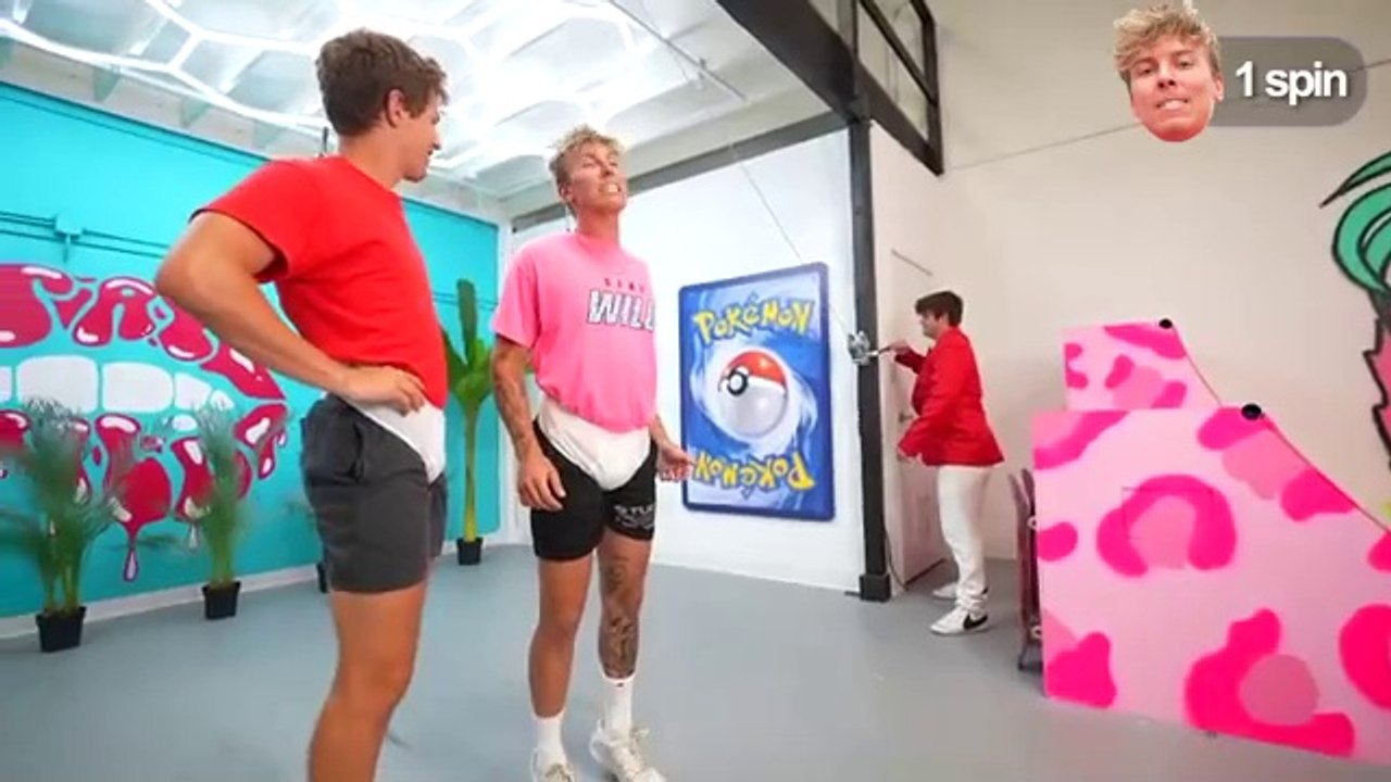 Ninja kids.Best pancake art challenge Ben Azelart vs Camhuff