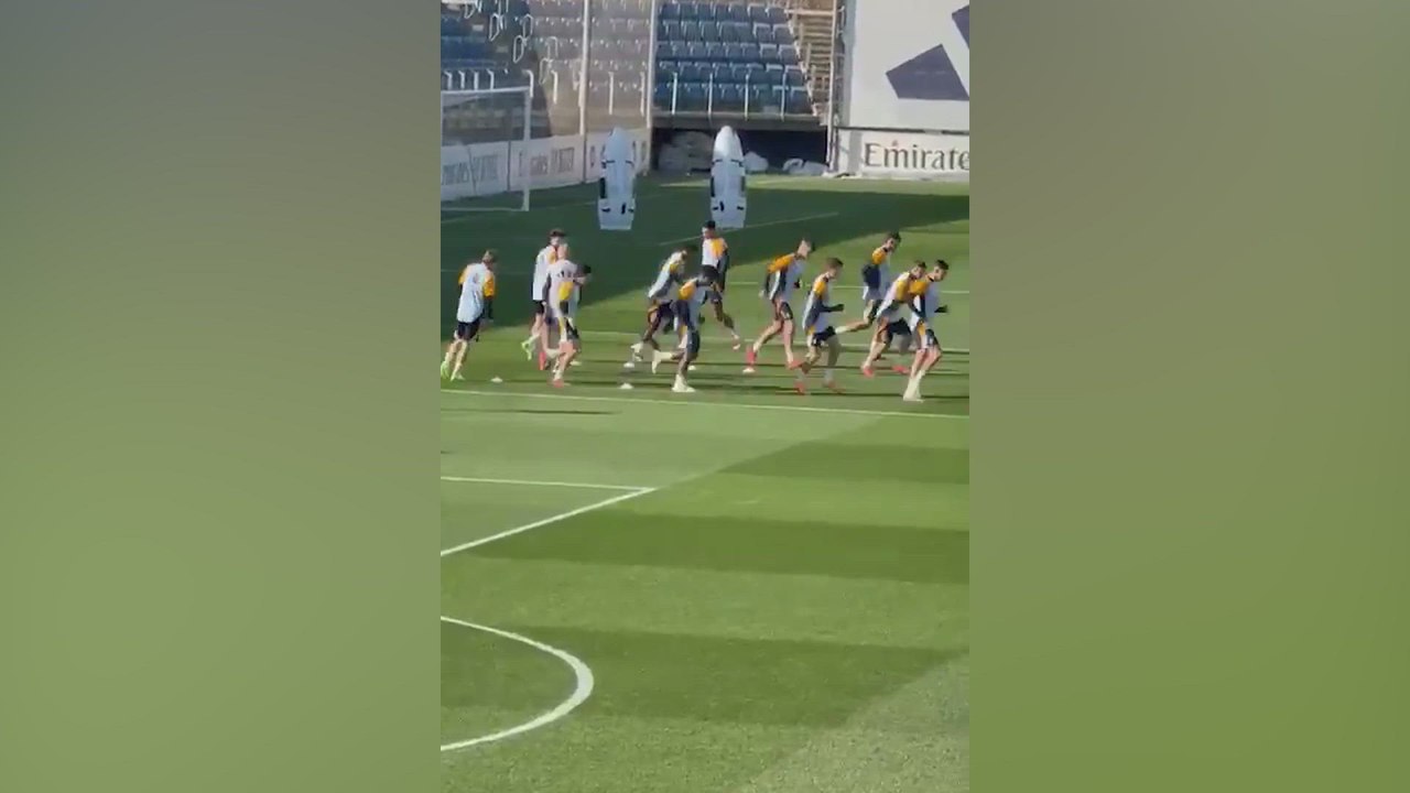 Rodrygo Goes vuelve a los entrenamientos