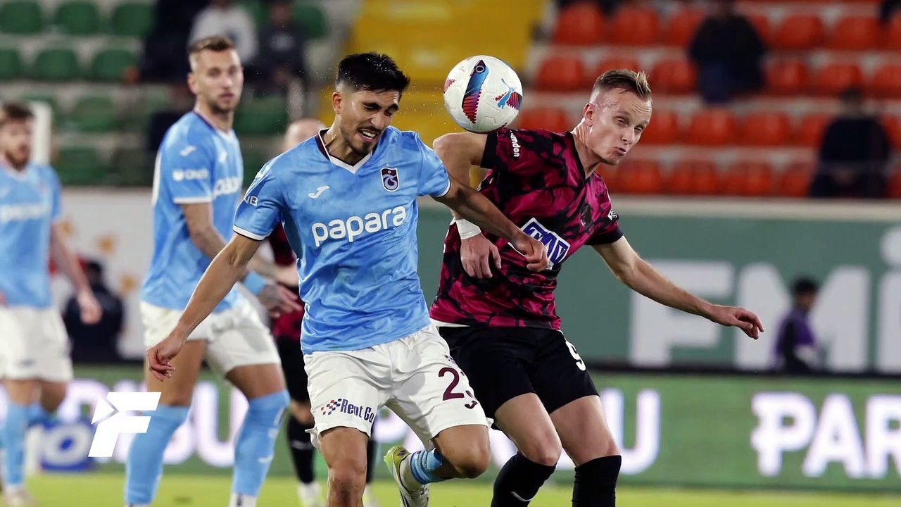Alanyaspor - Trabzonspor (VİDEO)