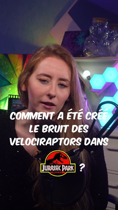 Le SECRET du cri des VELOCIRAPTORS dans JURASSIC PARK !