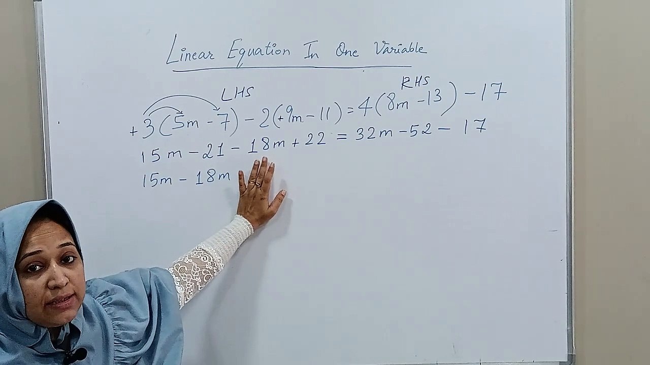 Linear Equations in One Variable (Part 4) - Chapter 2 - Class 8th Maths