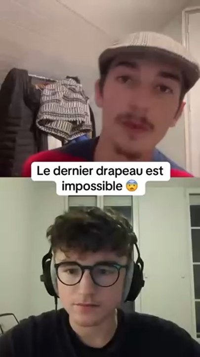 Le dernier drapeau… 😨