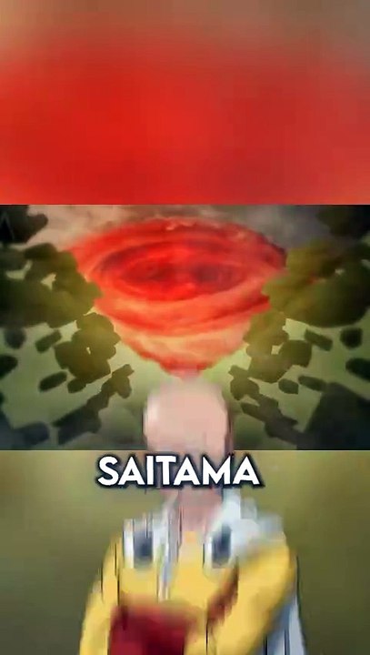 La Vraie Force de Saitama #science #maths #physique #onepunchman #manga