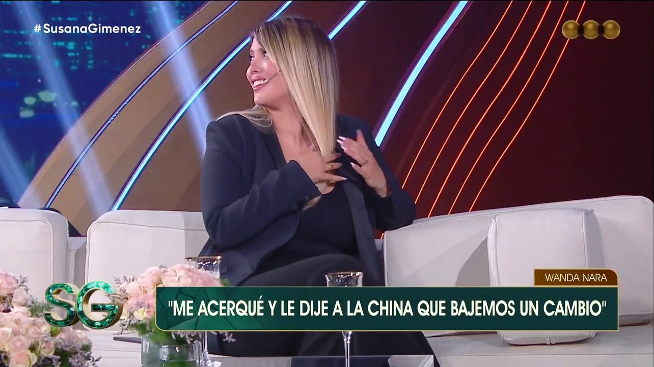 Wanda Nara, sobre la China Suárez
