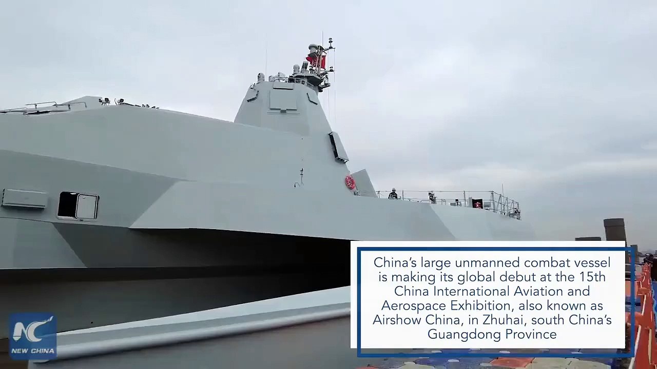 USV furtivo de China, el Orca