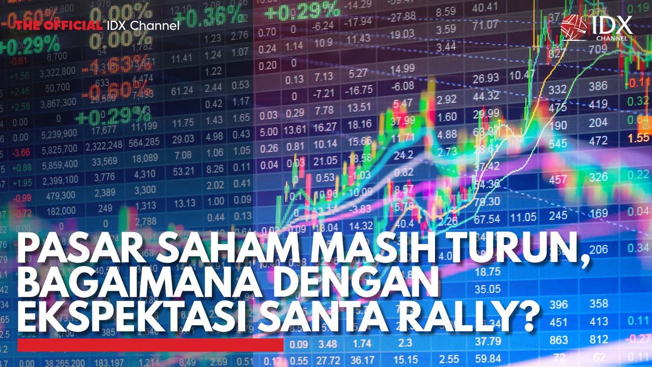 Pasar Saham Masih Turun, Bagaimana dengan Ekspektasi Santa Rally?
